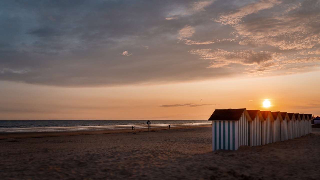 image des cabines de plage en Vendée